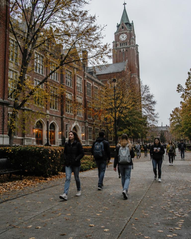 RP University Campus portrait